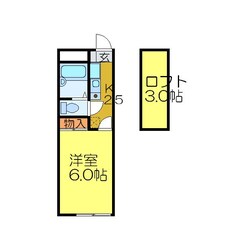 レオパレスエスポワール藤阪の物件間取画像